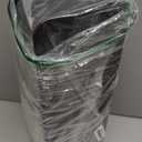 ZhiYo Cable Management Box Black, 2Pack Cord Organizer Box - Extra Large and Medium Size, Cord Hider Box to Conceal Power Strips on Desk or Floor, Made from Electrically Safe ABS Material (2 Pack (L15.7'' + L12.6''))