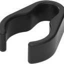 Microphone Stand Cable Clips - Boom Pole Cable Clips Clamp Plastic Mount - Multiple Sizes with Cable Ties (32 PCS)