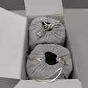 Airplane Pillow, Travel Pillows for Airplanes with Sleep Eye Mask, 360 Airplane Pillow for Long Flights, Car Road Trip, Car Headrest, Stop Bobblehead, Combo with Chin Strap,2-Pack Black