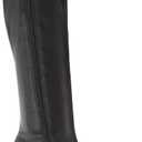 Franco Sarto Womens Tribute Knee High Heeled Boot (Black)