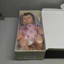 JIZHI Lifelike Reborn Baby Dolls - 20Inch-Real Baby Feeling Realistic-Newborn Baby Doll Adorable Smiling Real Life Baby Dolls with Gift Box for Kids Age 3 (Pink)