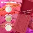 NYX PROFESSIONAL MAKEUP Buttermelt Powder Blush, Fade and Transfer-Resistant Blush, Up to 12HR Make Up Wear, Vegan Formula - Back And Butta