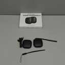 Magnetic Hand Warmers Rechargeable 2 Pack, Ultra Slim Electric Handwarmers,3 Levels Smart Heating,Portable, UL Certified, Pocket-Sized Camping Golf Hunting Essentials, Gifts for Men (Black)