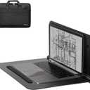 Magnetic Laptop Holder, Portable Workstation with Bag & 3 Super Strong Magnets, 50 lb Capacity Laptop Stand Attach to HVAC, Trucks, Walls, Workshops Equipment Repairs Utility Platform
