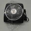 Vornado FIT Personal Air Circulator Fan with Fold-Up Design, Directable Airflow, Compact Size, Perfect for Travel or Desktop Use, Black