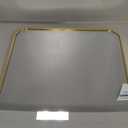 Sunniry Gold Vanity Mirror, 18x22 Inch Gold Rectangle Mirror, Bathroom Mirrors for Over Sink, Metal Frame Mirrors for Vanity, Bathroom, Hallway, Bedroom, Living Room.