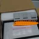 Double Din car Stereo with CD/DVD Player- CarPlay & Android Auto, Car Audio with Bluetooth, 7 Inch HD Touchscreen, Rear Camera, USB/TF/AUX, Subwoofer, AM/FM Radio Receiver