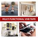 3M Double Sided Tape 0.5" x 15.4 Ft 5925, Heavy Duty Mounting Tape, Foam Tape Strong Adhesive for Automotive Emblem Trim Dcor Dashboard Home Office Indoor Outdoor, Black, 0.025'' Thick