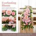 Minsara Lane Pink Artificial Flower Arrangements 25.6" Table Centerpiece