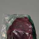 Women Lace Bolero Shrug See Through Floral Cardigan Sheer Mesh Cropped Y2K Going Out Tops (Medium, Wine Red-only the Bolero)