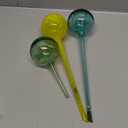 Plant Watering Globes Set of 4 - Small Self Watering Globes for Indoor & Outdoor Plants - Multicolored, Automatic, Glass Watering Bulbs for Daily Use, Plant Watering Devices