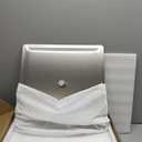 KES All SUS304 Stainless Steel 12-Inch Shower Head Rainfall Style Modern Square Ultra Thin, Brushed Finish, J211S12F18-BS-NEW