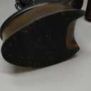 JiaLuoWei Women Ankle Boots, 7inch High Heel New Fancy Pony Play Boot Fetish Ankle Platform Boots 11, Black Gold