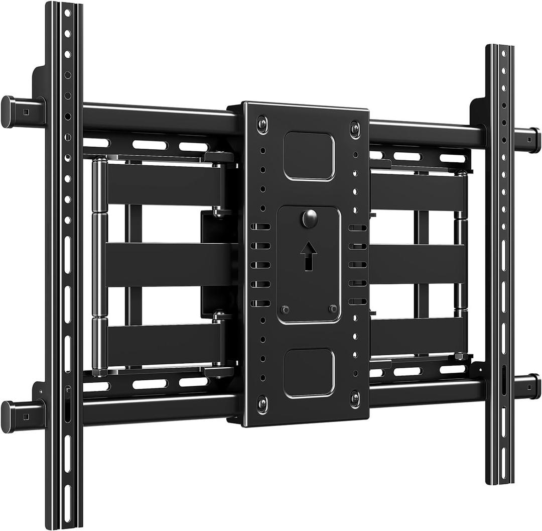 ELIVED Heavy Duty TV Mount for Most 50-110 inch tvs, Holds up to 250 lbs, Full Motion TV Wall Mount Swivel and Tilt, Slim Wall Mount Bracket Max VESA 800x600mm, Fits 12"/16"/18"/24" Studs