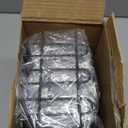 HapiRm 4 Tier Over the Door Shower Caddy, Hanging Shower Caddy with 22 Hooks and 2 Toothbrush Holders, No Drilling Adjustable Hanging Bathroom Organizer - Black