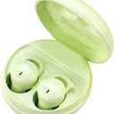 Sleeping Ear Buds Sleep Earbuds for Side Sleepers, Noise Cancelling Sleep Headphones for Sleeping on Side, Invisible Small Tiny Mini Micro Earbuds Wireless Bluetooth Earphones for Small Ear Canals, Green