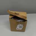 Biggun 4x6in 5 Folding Accordion Picture Frame - Foldable Hinged Collage Photo Frames for Tabletop Display Multiple Family Pictures Birthday Father's Day Gifts (Black)