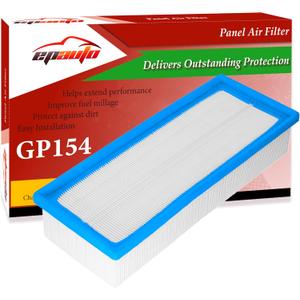 EPAuto GP154 (C35154/1) Replacement Engine Air Filter for VW Jetta, Passat, Beetle, Tiguan, CC, Golf, GTI, Audi A3, Q3, TT, TTS, Eos - Fits Select 2005-2019 L4 Models EPAuto GP154 (C35154/1) Replacement Engine Air Filter for VW Jetta, Passat, Beetle, Tiguan, CC, Golf, GTI, Audi A3, Q3, TT, TTS, Eos - Fits Select 2005-2019 L4 Models