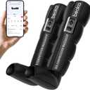 beoka Leg Massager for Circulation and Pain Relief, Leg Recovery System for Fast Recovery, Cordless Air Compression Boots with 3 Modes 5 Intensities for Athletes Runners and Travelers-Plus L