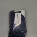 Santa Hat - Adults Deluxe Xmas Christmas Hat Pack 2 pcs (Navy Blue)