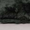 LLB Genuine Sheepskin Area Rug Wool Rug Fur Carpet Fluffy Shaggy Fur Rug for Living Room Kids Bedroom Real Sheepskin Throw Lambskin Rugs Sofa Mat Chair Seat Covers (Dark Green, 2 x 3 ft Sheepskin)