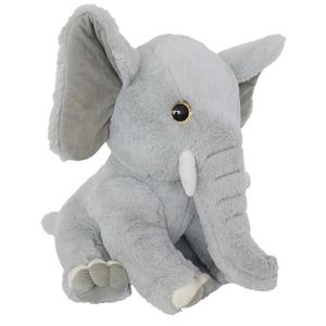 Hideekoog Elephant Stuffed Animal for Kids,8 inch Realistic Animal Plush Toy Lying Down Posture Animals,Plush Cute Elephants Gift for Boys Girls Adult Birthday Hug Teaching(S-Elephant)