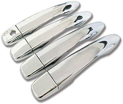 Triple Chrome Door Handle Cover Trim for Nissan Rogue X-Trail 2014-2019