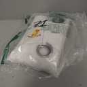 NICETOWN White Sheer Linen Curtains for Living Room 84 inch Length 2 Panels Set, Grommet Semi Sheer Privacy with Light Filtering Flax Window Treatments for Bedroom, W52 x L84