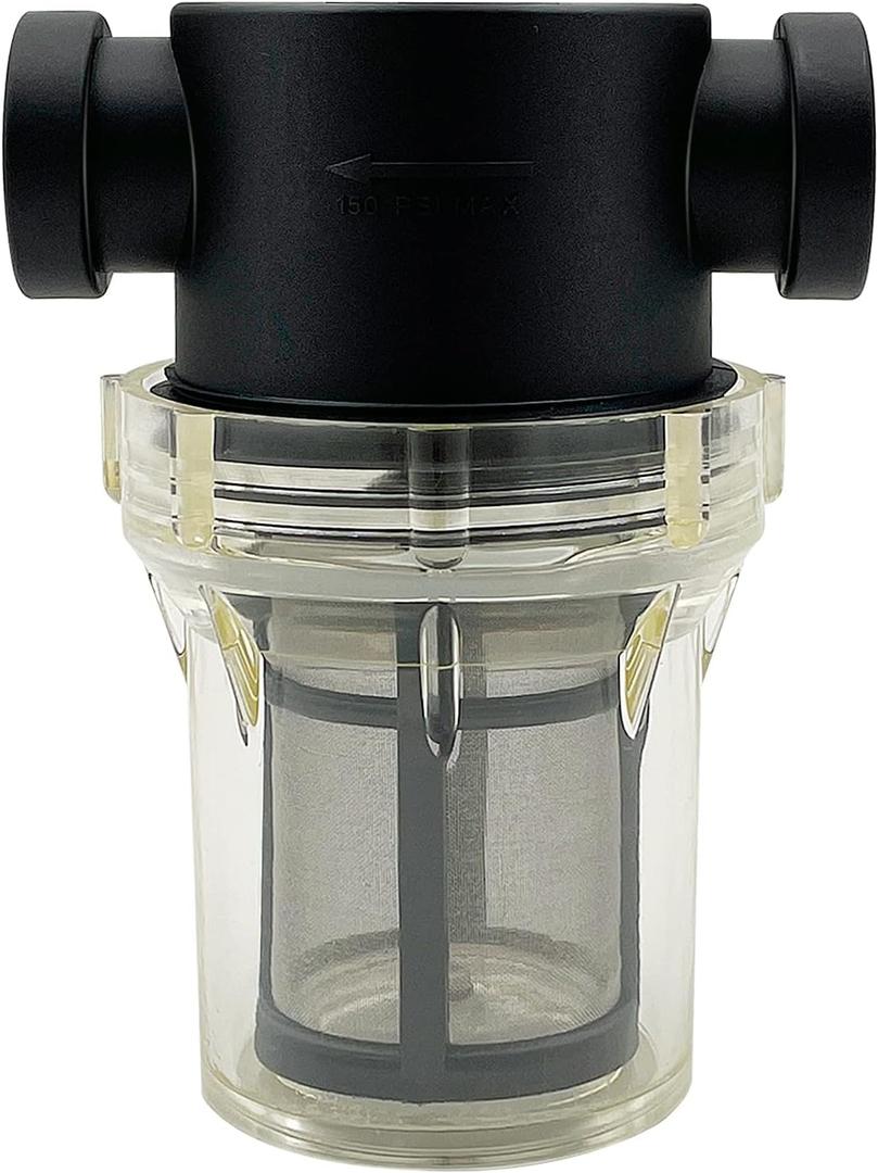 1/2" Female NPT in-Line Strainer with 100 mesh Stainless Steel Filter Screen (1/2 100 Mesh)