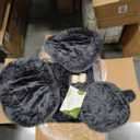 Globlazer Sturdy Cat Tree for Large Cats, 77 inch Large Cat Climbing Tower for Indoor Adult Cats, Cat Scratching Tower with 5 Scratching Posts, 3 Cat Condos, 2 Top Perches, S77, Dark Grey