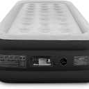 SoundAsleep Products Dream Series Luxury Air Mattress, Comfort Coil Technology, Built-in High Capacity Pump for Home, Camping- Double Height, Adjustable, Inflatable Blow Up, Portable (Twin XL Size)