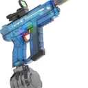 Electric Water Guns for Adults & Kids,Realistic Automatic Water Gun with 26-32 FT Long Range,800ml Large Water Tank,Splash-Resistant Design,Summer Outdoor Pool Beach Toy for Backyard Games(Blue)