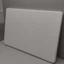 Folding Table 3ft Rectangular All-Occasion Plastic Folding Event Table for Indoor and Outdoor, Portable Desk, Camping, Durable and Stable, HDPE and Steel, Wide Application, White