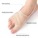 2 Pairs Bunion Corrector for Women Menbig Toe Straightener Big Pads Men Relief Cushions Hammer Splint Spacers Brace Separators Correction Hallux Valgus Sleeve Pain Socks Pinky Beige 2 P Small (Beige, S)