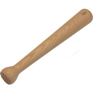 efo Wooden Muddler for Cocktails – Durable Wood Ice Crusher – Stylish Wooden Mojito Muddler Bar Tool – Handy Cocktail Muddler- Perfect Masher Kitchen Tool for Garlic Avocado Herbs and Fruits