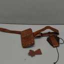FunMular Renaissance Accessories Costume Women Belt Pouch Medieval Viking Potion Bottles Leather Belt Leaf Skirt Hikes
