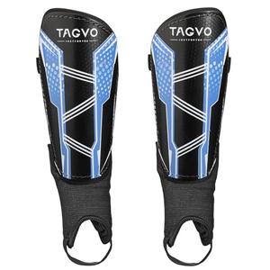 TAGVO Soccer Shin Guards for Kids Youth - Protective Soccer Equipment for Boys Girls - Adults Men Women Soccer Shin Guards - Soccer Shin Pads for Kids 3-16 Years Old Girls Boys, High Impact Resistant