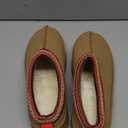 Evshine Women’s Genuine Suede Slippers, Fuzzy Warm House Shoes for Indoor Outdoor, Great Gift for Winter Comfort 8