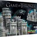 Wrebbit3D Game of Thrones 3D Puzzle Model of Winterfell | 910 Jigsaw Puzzle Pieces | Inspired from Popular TV Series Set in Westeros Seven Kingdoms