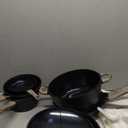 21Pcs Pots and Pans Set with Aluminum Lid, Nonstick Ti-Ceramic Cookware Sets, Induction Cookware Non Stick Cooking Set w/Frying Pans & Saucepans(PFOS, PFOA Free)-Black