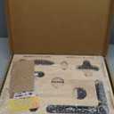 Cat Scratch Puzzle Enrichment Box, Interactive Cat Nail File Box with Sandpaper Liner for Cat Claw Care, Cat Scratch Puzzle Box - Stress Free Alternative to Clippers & Grinders for Indoor Cats