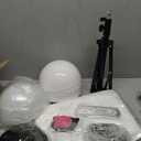 Halloween Decorations Indoor, 3 Packs Light-Up Ghosts Kit with String Lights, Cute Ghost Tabletop Decor for Party Home Kitchen and Fireplace