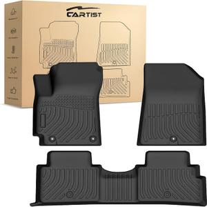 Floor Mats for Kia Soul 2020-2025 2026, All Weather Floor Liner for Soul Accessories Car Floor Mat Heavy Duty Waterproof