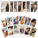CeeVian Acrylic Fridge Magnetic Frame 20 Packs Double Sided Clear Small Photo Frame Magnet Photo Frame Mini Picture Frames for Polaroid Camera for Fridge Locker Wall 2.36x3.54 Inch