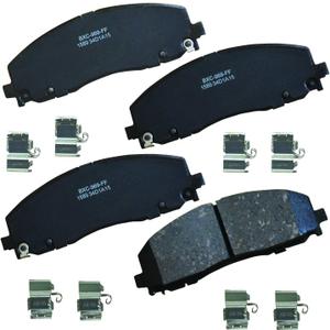 Bendix Premium SBC1589 Ceramic Front Brake Pads for Select Models Chrysler Grand Caravan, Pacifica, Town & Country, Voyager, Dodge Journey, Jeep Gladiator, Wrangler, Ram C/V, Volkswagen Routan
