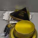 New Years Eve Party Supplies 2026 - 40PCS Happy New Years Decorations for 12 Guests Includes Banner,Gold 2026 Balloon,Hats,Tiaras and Squawkers for Nye 2026 Celebrations