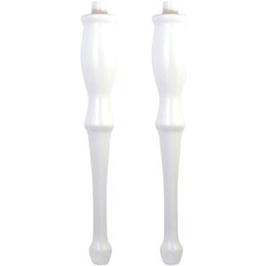 Kingston Brass VPB532P Imperial Console Sink Legs, White 28.94 x 3.75 x 3.75