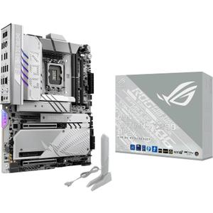 ASUS ROG MAXIMUS Z890 APEX Intel Z890 LGA 1851 ATX motherboard, Advanced AI PC-ready, 22+2+1+2 stages, DDR5, WiFi 7, 5G LAN, 3x PCIe 5.0 M.2, Thunderbolt 4, USB Type-C, AI OC, Cooling & Networking