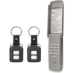 Garage Door Opener Keypad with 2 Garage Door Opener Remote for Lift master Chamberlain Craftsman Remote Keypad 877MAX 893LM 893Max 971LM 371LM, Purple Yellow Red Orange Learn Button