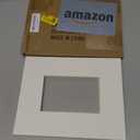 ZBEIVAN White 8x10 Picture Frame Mats with Core Bevel Cut Frame Mattes for 4x6 Photos Artworks and Prints, Pack of 12